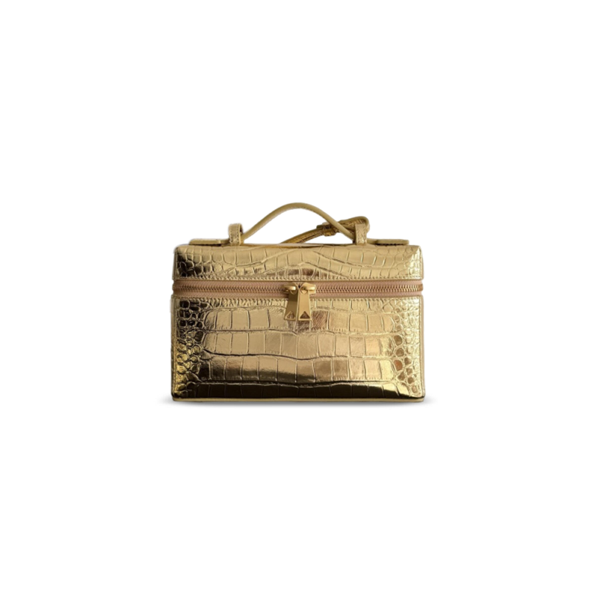 BOTTEGA VENETA BANG BANG CROCODILE-EMBOSSED 789109 (22*12.5*5cm)